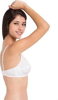 In Beauty Women's Back Clouser Pure Cotton Non Padded Bra Pack of 6-thumb4