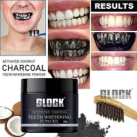 Glock Charcoal Teeth Whitening Powder For Yellow Strain, Tartar, Strain,-50 G-thumb2