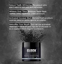 Glock Charcoal Teeth Whitening Powder For Yellow Strain, Tartar, Strain,-50 G-thumb1