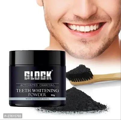 Glock Charcoal Teeth Whitening Powder For Yellow Strain, Tartar, Strain,-50 G-thumb0