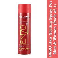 Enzo Premium Hair Spray: 420ml For Strong, Flexible, Enduring Style Perfection (Pack of 2)-thumb1