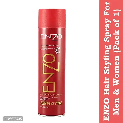Long Lasting Hair Spray for Strong Hair With Fragrance | For Men  Women Long Pretty Hair (420 ml)-thumb2