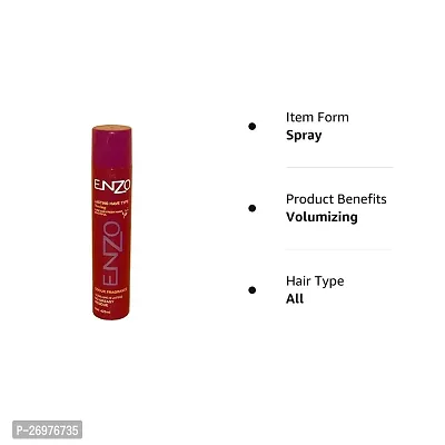 Long Lasting Hair Spray for Strong Hair With Fragrance | For Men  Women Long Pretty Hair (420 ml)-thumb3