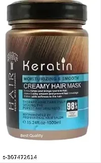 PROFESSIONAL Keratin Cream Hair Mask, Moisturizing  Smoothing for Dry Damaged-thumb2