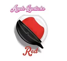 Apple Shape Matte Lipstick Lip Gloss Velvet Matte Lipstick Red Color Pack of 1-thumb1