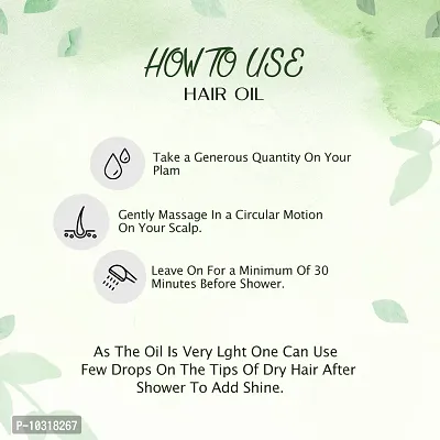 Onion Hair Oil Hair Regrowth Oil Controls Hair Fall And Dandruff For Men And Women - All Natural Blend Of Coconut, Almond, Curry Leaves Oil And More 100 ml-thumb4