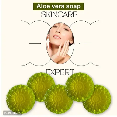 Aloe Vera Youthful Bathing Bar -100 Grams Each, Pack Of 5-thumb0