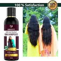 Neelambari Kasturi Herbal Hair Shampoo For Women And Men For Hair Long - Dandruff Control - Hair Loss Control - Long Hair- 100 Ml-thumb1