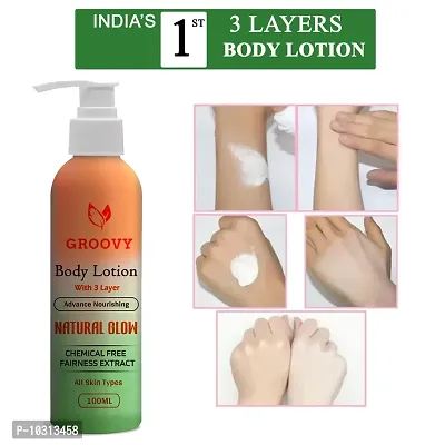 Hydration Moisturizer 3 Layers Body Lotion With Coffee And Shea Butter- 100 Ml-thumb0