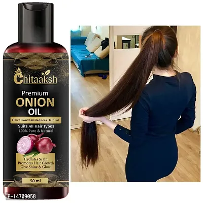 red onion black seed hair oil {50ml} Pack of 1.-thumb0