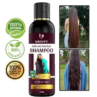 Kasturi Herbal Hair Growth Oil Aish 200 Ml Hair Shampoo - 100 Ml-thumb2