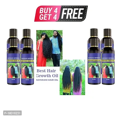 Neelambari Ayurvedic Herbal Hair Growth 50 Ml Hair Oil 50 Mlbuy 4 Get 4 Free-thumb0