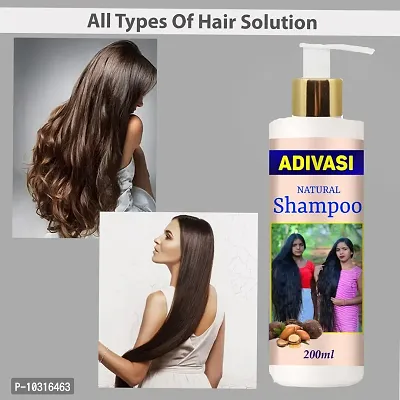 Neelambari Premium Quality Hair Medicine Shampoo For Hair Regrowth - Hair Fall Control - 200Ml-thumb0