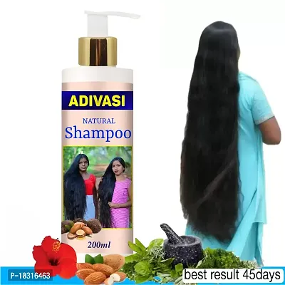 Neelambari Premium Quality Hair Medicine Shampoo For Hair Regrowth - Hair Fall Control - 200Ml-thumb2