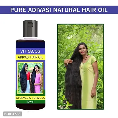 Ayurvedic Dandruff Control - Hair Loss Control - Long Hair - Hair Regrowth Hair Oil- 100 Ml Herbal Oil 1-thumb0