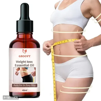 Fat Burning Oil, Slimming Oil, Fat Burner, Anti Cellulite And Skin Toning Slimming Oil For Stomach, Hips And Thigh Fat Loss Fat Go Slimming Weight Loss Body Fitness Oil-thumb0