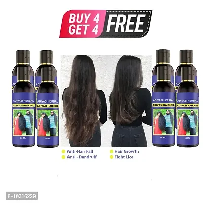 Herbal Premium Quality Hair Oil For Hair Regrowth Hair Oil 50 Mlbuy 4 Get 4 Free