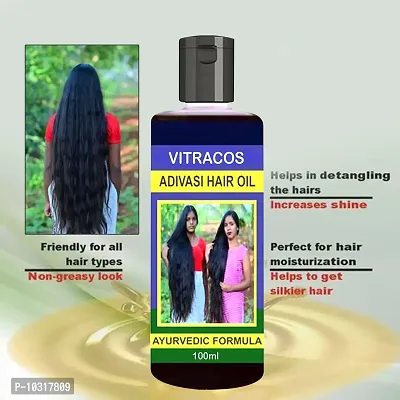 Premium Oil - With Comb Applicator - Pure 31 Plus Ayurvedic Herbs And Jadibutty Blend Hair Oil 100 Ml And For Men And Women-thumb0