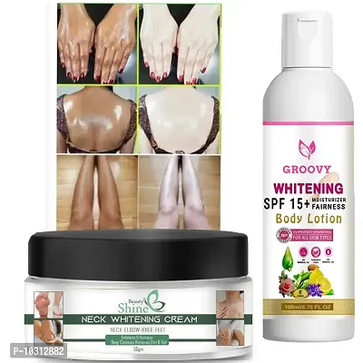 &nbsp;Whitening Body Lotion 100 ml With Whitening Cream Pack Of 2