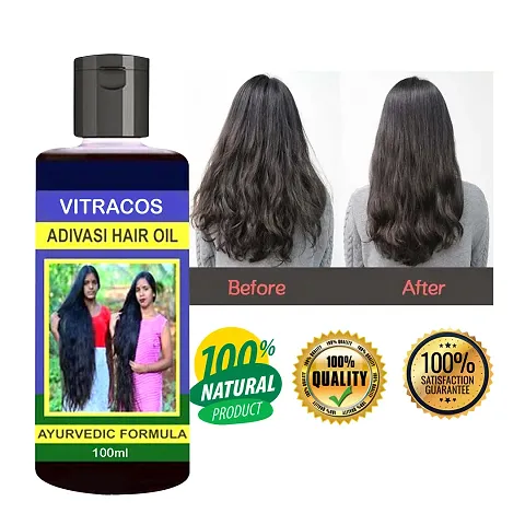 Adivasi Hair Oil For Long Hair For Men And Women