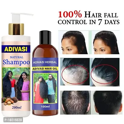 Neelambari Hair Care Hair Growth Shampoo With Oil 200Ml+100 ml Pack Of 2-thumb0