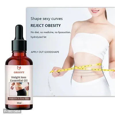 Fat Burning Oil,Slimming Oil, Fat Burner,Anti Cellulite And Skin Toning Slimming Oil For Stomach, Hips And Thigh Fat Loss-thumb0