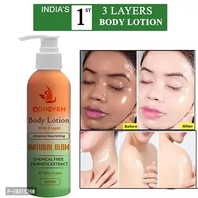 R All Type Of Skin 3 Layers Body Lotion Anti Aging, Glowing Skin - 100 Ml-thumb0