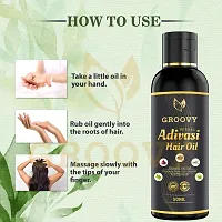 Ayurvedic Herbal Hair Oil For Women And Men For Shiny Hair Long - Dandruff Control - Hair Loss Control - Long Hair - Hair Regrowth Hair Oil 100 % Ayurvedic 60 Ml Pack 6-thumb3