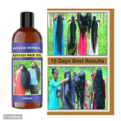 Adivasi Neelambari hair care Pure Ayurveda herbal hair oil Hair Oil  (100 ml)-thumb0