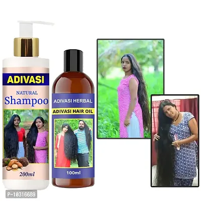 Ayurvedic Products Maruthi Nelambari Kasturi Mysore Mama Growth Shampoo With Oil 200Ml+100 ml Pack Of 2