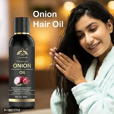 Onion Hair Oil For Hair Growth And Anti Dandruff Oil 50Ml-thumb0