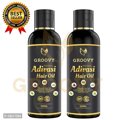 Ayurvedic Herbal Hair Oil For Women And Men For Shiny Hair Long - Dandruff Control - Hair Loss Control - Long Hair - Hair Regrowth Hair Oil 100 % Ayurvedic 60 Ml Pack 2-thumb0