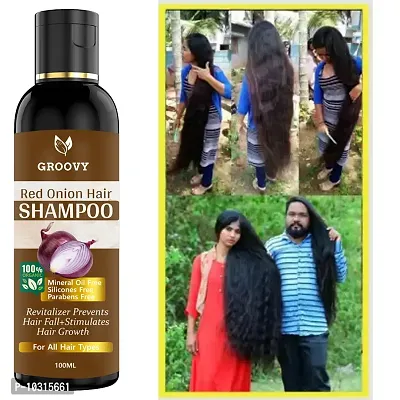 Onion Shampoo For Hair Regrowth Hair Shampoo And Red Onion 100 Ml-thumb0