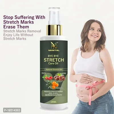 Nainital Stretch Marks Oil To Minimize Stretch Marks And Even Out Skin Tone-100Ml 100 Ml-thumb0