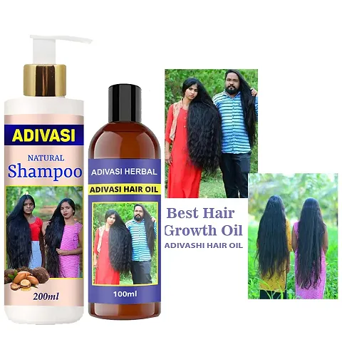 Adivasi Hair Oil  Shampoo For Long  Strong Hair