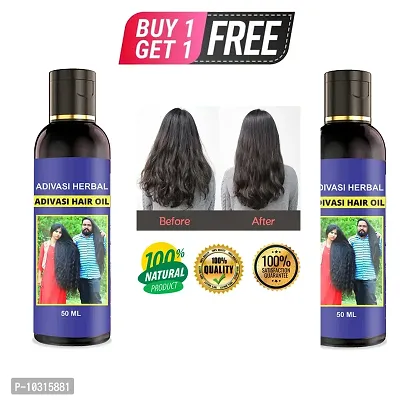 Neelambari Ayurvedic Herbal Hair Oil For Dandruff Control And Hair Fall Control For Unisex Hair Oil 50 Ml Buy 1 Get 1 Free-thumb0