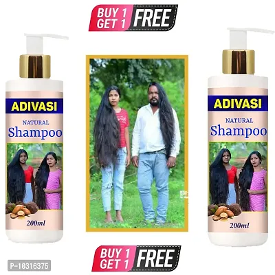 Neelambari Medicine All Type Of Hair Problem Herbal Natural Hair Shampoo 200 Mlbuy 1 Get 1 Free-thumb0