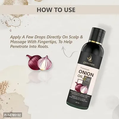 Onion Hair Oil for Hair Growth  Anti Hairfall, 20% Red Onion Extract  Redensyl ONION HAIR OIL (50ML) (PACK OF 1)-thumb2