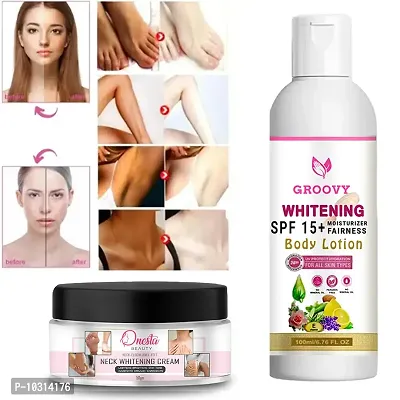 Sun Skin Protection Skin Ultra Brightening For All Type Of Skin Body Lotion Anti Aging Long Lasting Moisturization For Healthy , Glowing Skin 100 Ml With Whitening Cream-thumb0