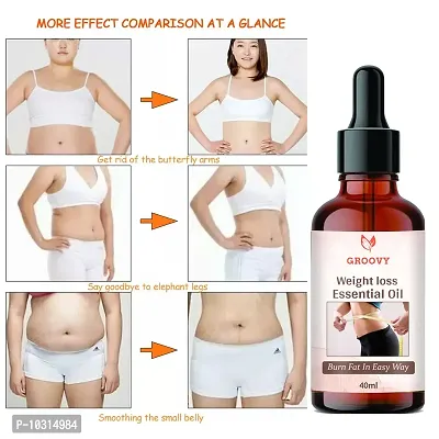 Fat Burning Oil,Slimming Oil, Fat Burner,Anti Cellulite And Skin Toning Slimming Oil For Stomach, Hips And Thigh Fat Loss-thumb0