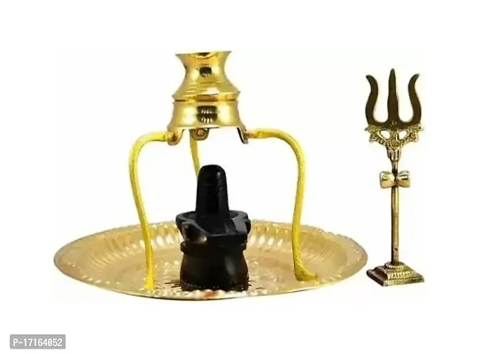 BRASS JAL ABHISHEK LOTI SET TIRPAI SET FOR JAL ABHISHEK