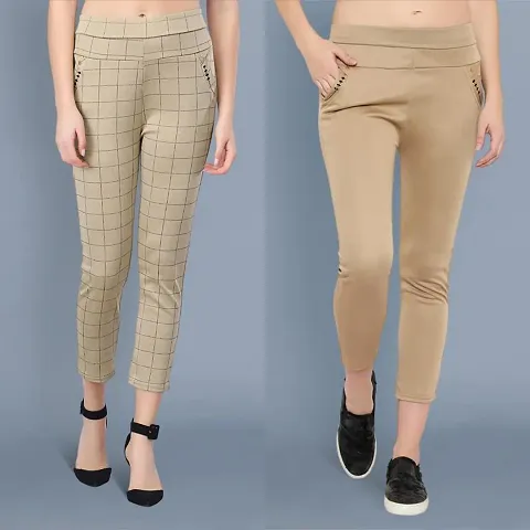 Classy Jeggings Combo of 2