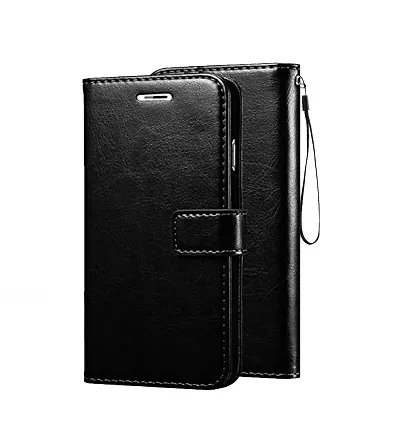 ClickCase? for Nokia 9 Flipper Series Leather Wallet Flip Case Kick Stand with Magnetic Closure Flip Cover for Nokia 9