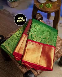 Fancy Soft Silk Saree With Blouse Piece For Women-thumb2