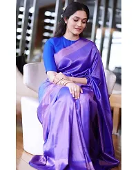 Fancy Art Silk Saree With Blouse Piece For Women-thumb1