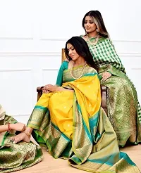 Fancy Soft Silk Saree With Blouse Piece For Women-thumb2