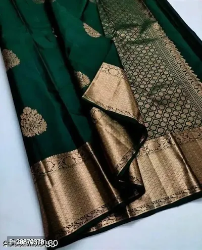 Fancy Art Silk Saree With Blouse Piece For Women-thumb0