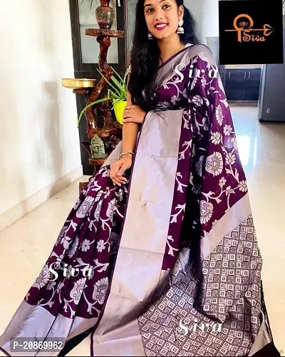 Fancy Soft Silk Saree With Blouse Piece For Women