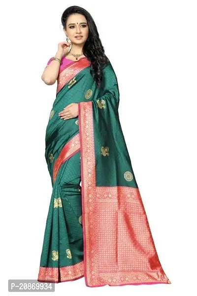 Fancy Soft Silk Saree With Blouse Piece For Women