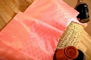 Fancy Soft Silk Saree With Blouse Piece For Women-thumb2